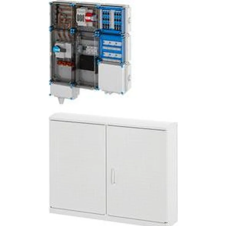 Hensel HENS Ladeverteiler, Elektroauto Ladestation nach DIN EN IEC 61439, IP 54, schutzisoliert, UV-beständig, optional mit Überspannungsschutz und Fehlerstromschutz