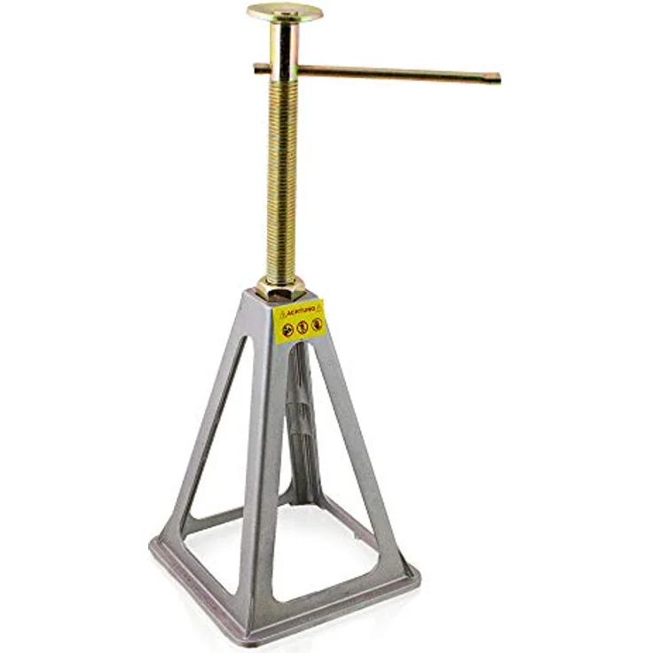 Bituxx Alu Unterstellböcke MS-17511, 4er Set mit 900 kg Tragkraft pro Bock, einstellbar von 28,5 cm bis 42,8 cm – Bild 4