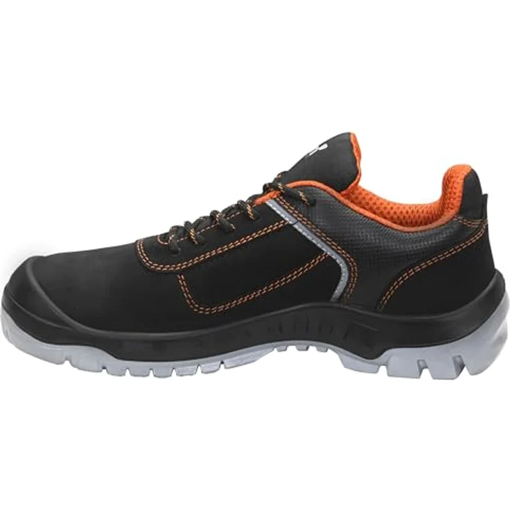Jori jo_COLOUR orange Low S3 Sicherheitsschuh, Leder/Hydrophobiertes Textilmaterial, atmungsaktiv, EN ISO 20345 S3 SRC – Bild 3
