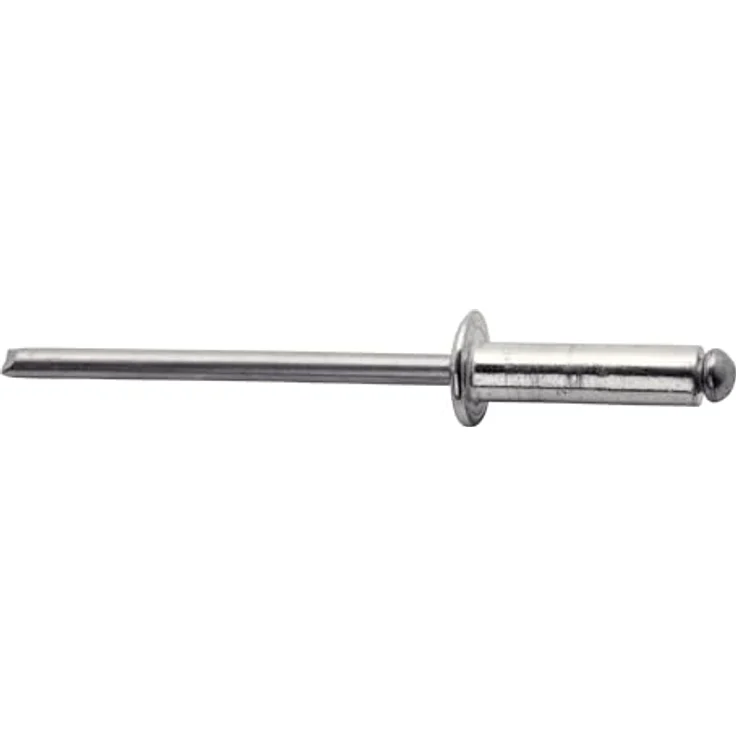 Rapid 5000381 4,8x14mm Blindniete Standard Aluminium 100 Stück, Edelstahl, ø4.8 mm – Bild 4