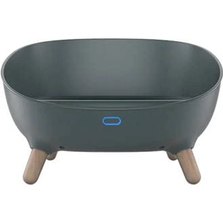 Generisch Thermoregulierendes Smart Bett für Katzen & kleine Hunde mit LED-Anzeige, Heiz- & Kühlfunktion, drahtlose Verbindung, APP-Steuerung, spezielle Matte wasserkratzfest, in Modern Grey – Bild 1