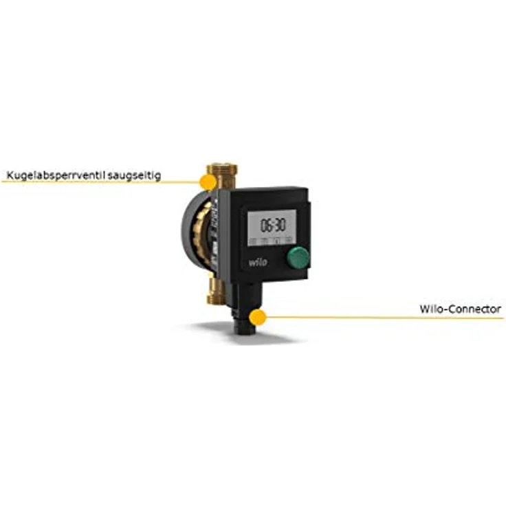 Wilo Trinkwasserpumpe Star-Z NOVA-T, Rp 1/2"", 138 mm" – Bild 6