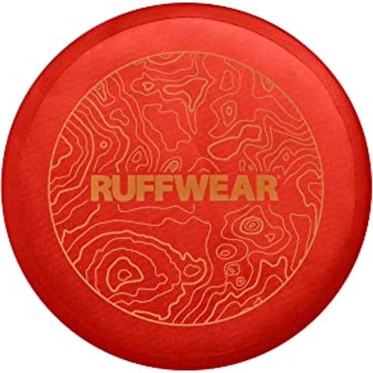 RUFFWEAR Camp Flyer Hundespielzeug, 2-in-1, flexibel und pannensicher, Wurfscheibe und Napf für Haustiere, Outdoor-Spiel, speziell für Hunde entwickelt, wasserdicht und sicher, Red Sumac – Bild 2