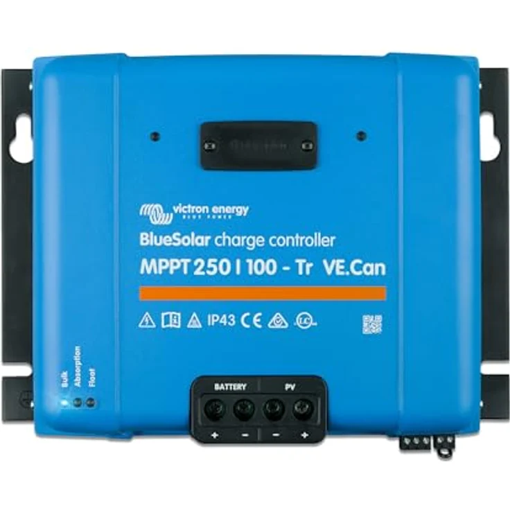 Victron Energy BlueSolar 250/100 VE.Can, MPPT Solarladeregler mit 100A, flexibel für 12/24/48V, hochwirksam und programmierbar – Bild 2