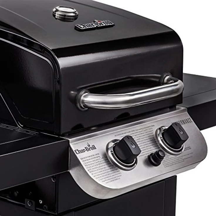 Char-Broil 210 B Convective Gasgrill, 2 Brenner, schwarz – Bild 6