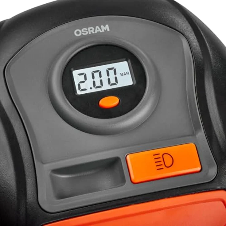 Osram OTI400, Digitaler Reifenfüller mit Hintergrundbeleuchtung und 5.5 bar Druck, inkl. Adapterkit – Bild 11