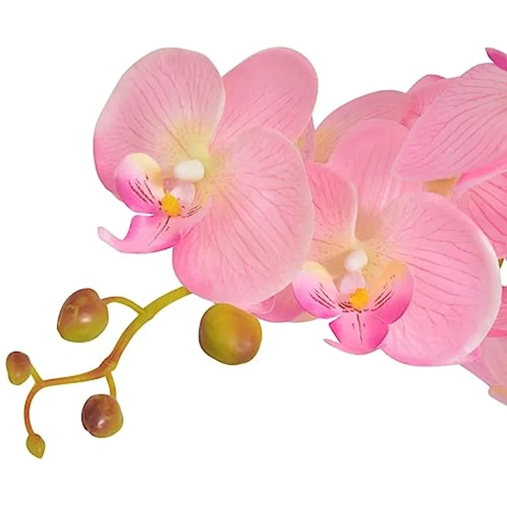 vidaXL Künstliche Orchidee mit Topf 75 cm Rosa – Bild 3
