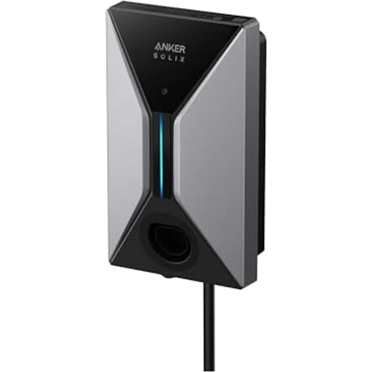 Anker SOLIX V1, Smartes 11kW Ladegerät für E-Autos mit App, WLAN & Bluetooth, dreiphasig, CEE 16A, 5m Kabel, kompatibel mit Typ-2 Anschluss – Bild 1