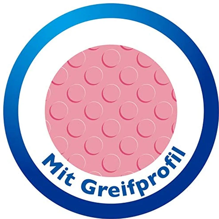 Spontex Everyday Haushaltshandschuhe, für angenehmen Tragekomfort und sicheren Halt, mit Baumwollbeflockung, pink, Größe L, 10 x 1 Paar – Bild 4