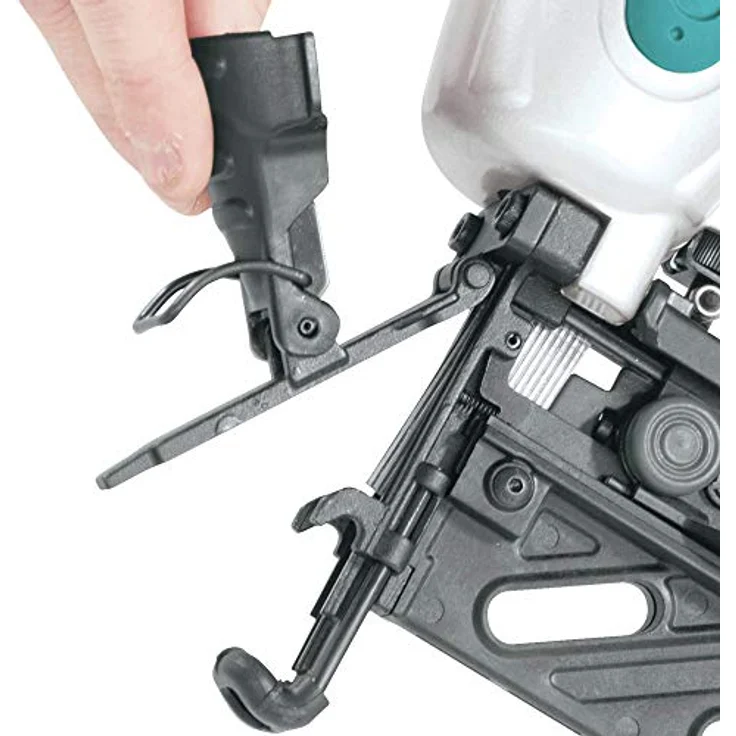 Makita AF601, Pneumatischer Tacker und Nagelpistole mit Tiefeneinstellung und Schutzmechanismus, 20-64 mm Nagellänge – Bild 10