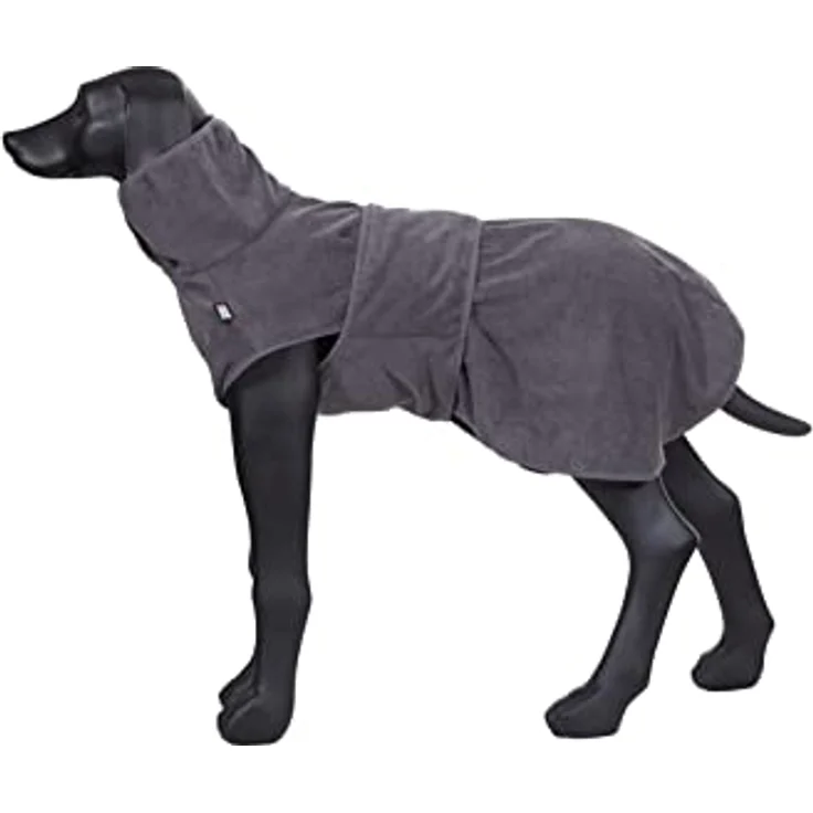 rukka Pets Micro Light Bademantel für Hunde Anthrazit S – Bild 3
