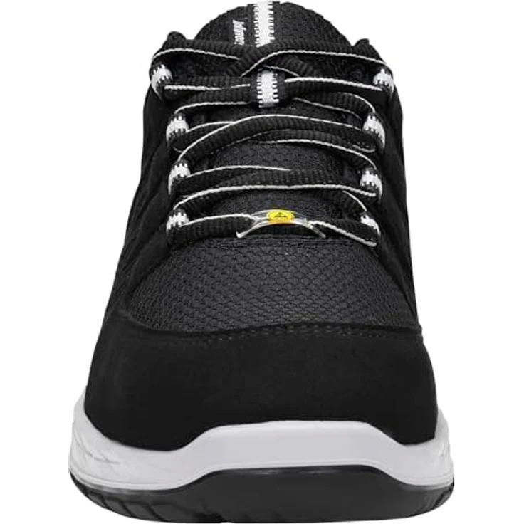 ELTEN MADDOX black-grey Low ESD S3S Sicherheitsschuh, atmungsaktiv, gepolsterte Lasche, TPU/PU Sohle MAXXIMO – Bild 2