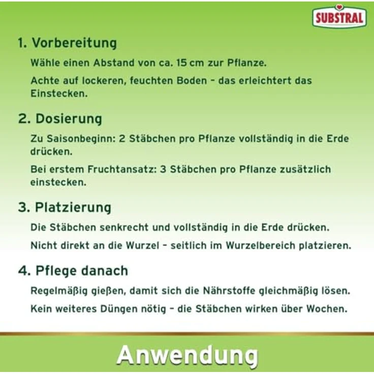 SUBSTRAL Düngerstäbchen für Tomaten 10 St. – Bild 6