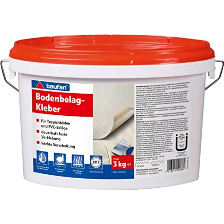 Baufan Bodenbelagkleber 3,0 Kg – Bild 2