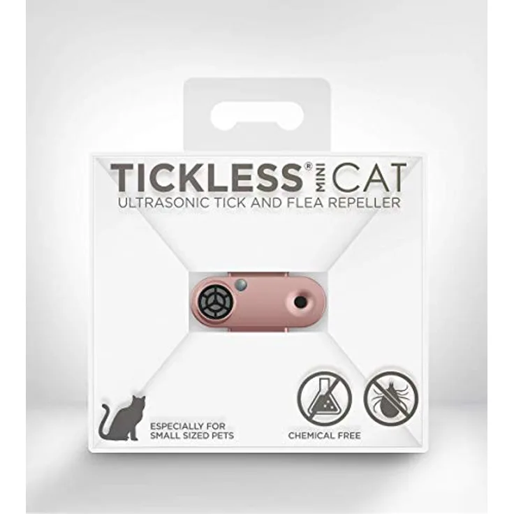 Tickless Mini - Ultrasonischer, natürlicher, chemiefreier Zecken- und Flohvertreiber - Roségold