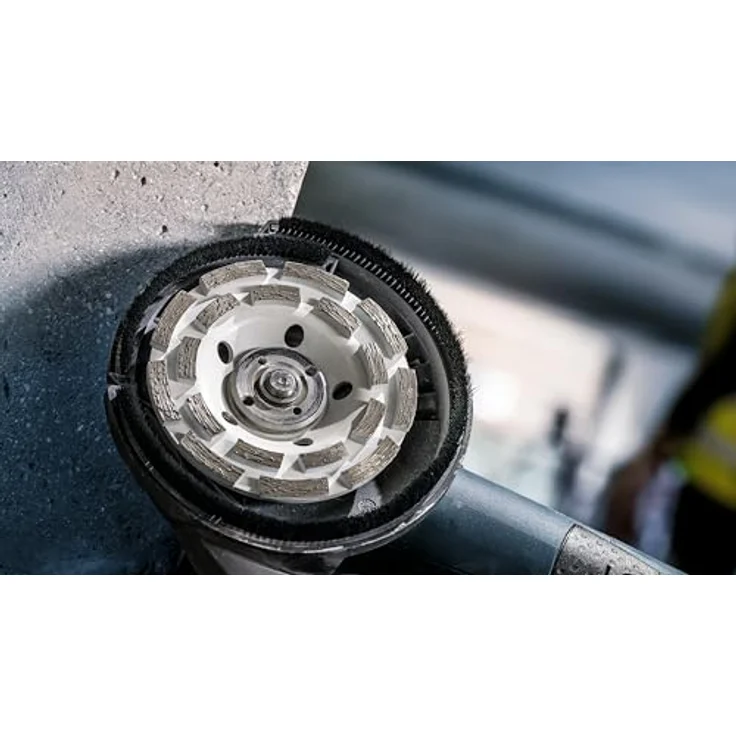 Bosch Professional 2608601762 Diamantschleifscheibe Expert für Winkelschleifer (für Beton, Schleifscheiben-ø: 125, Bohrungs-ø: 22,23 mm, Zubehör für Betonschleifer) – Bild 6