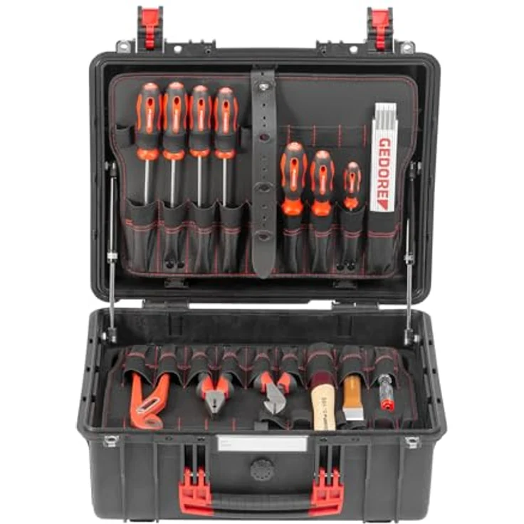 Gedore Werkzeug-Satz Meister XL, 101-teiliges Handwerker-Sortiment im robusten System-Koffer, druck-, staub- und wasserdicht – Bild 3