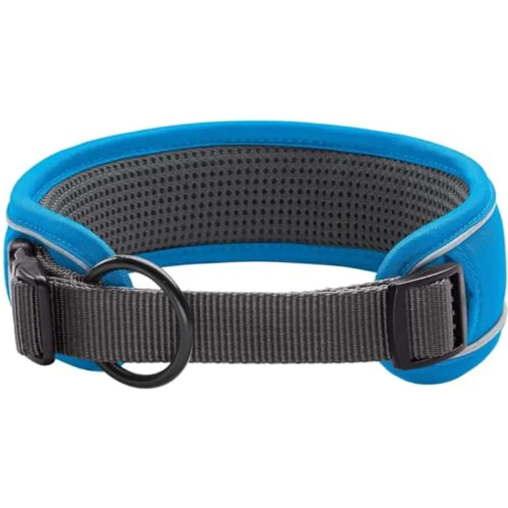 Hunter Hunde-Halsung Divo hellblau-grau S – Bild 2