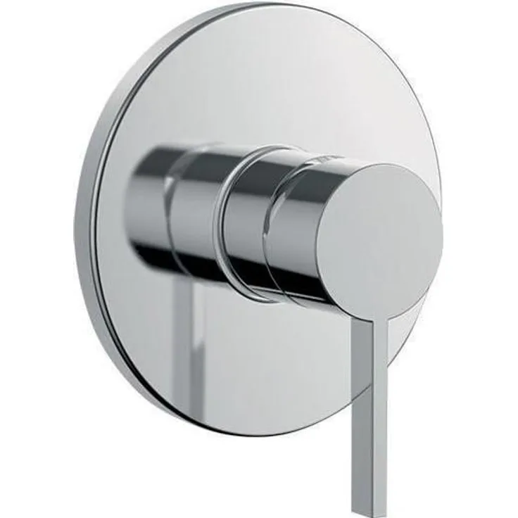 Laufen Badarmatur, H3313360040001, Mischwasserabgang, Temperatur- und Mengenbegrenzung, Kartusche Ecototal, 18,1 l/min (3 bar)
