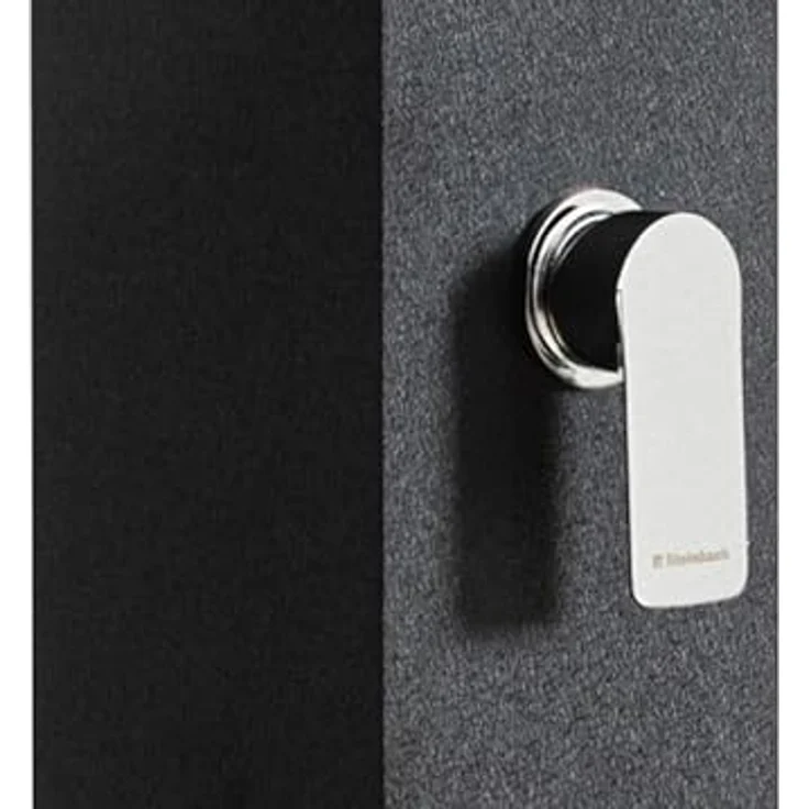 Steinbach Solardusche "Deluxe Supreme", 26 l Aluminiumtank, schwenkbare Regendusche, Kalt-Warm-Drehventil, 20 x 20 x 226 cm – Bild 4