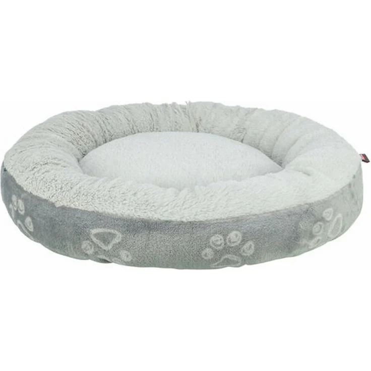 TRIXIE Hundebett Trixie Hellgrau Ø 70 cm, Polyester mit Polyester-Füllung für Hunde