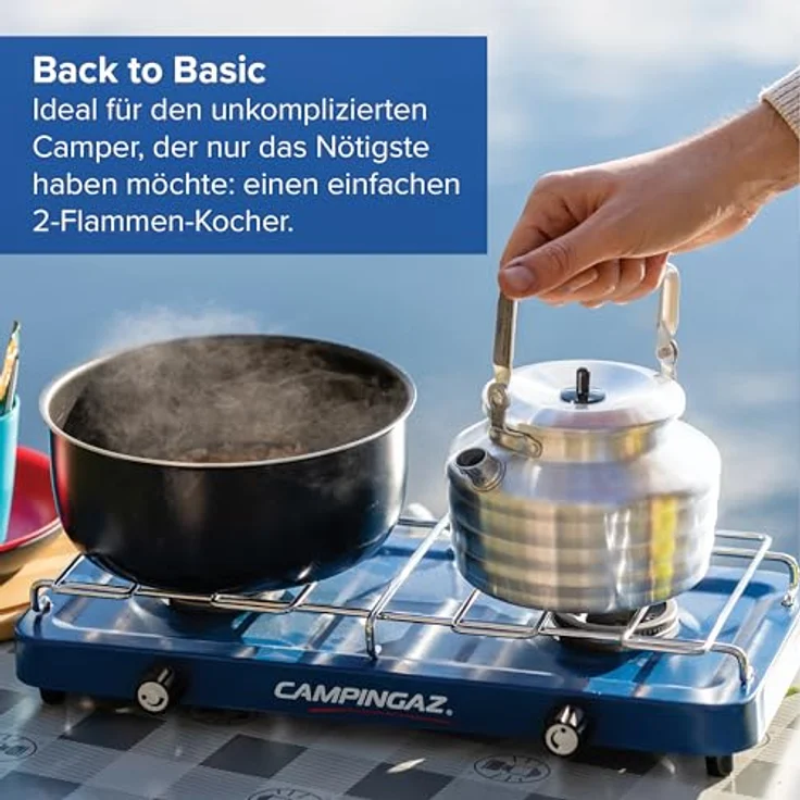 Campingaz Campingkocher Base Camp 2-Flammkocher – Bild 3