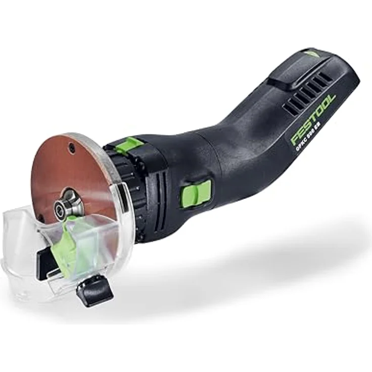 Festool OFKC 500 R3 EB-Basic, Akku-Kantenfräse mit 1/10 mm Frästiefeinstellung, bürstenlosem EC-TEC-Motor und transparenter Absaughaube – Bild 2