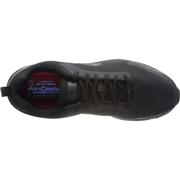 Skechers ULMUS S3 + ESD, durchtrittsicherer Sicherheitsschuh mit Air-Cooled Memory Foam®, schwarz – Bild 3