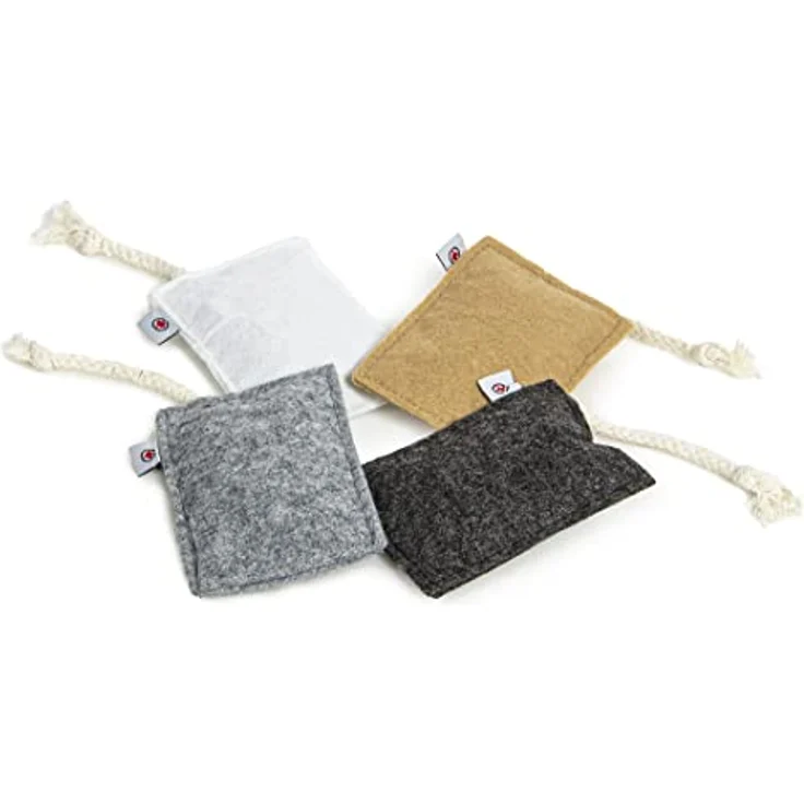 CanadianCat Company | 4er Pack | Filzkissen FELTY mit je 5gr. Katzenminze | Knuddel Kissen für Katzen | Schmusekissen – Bild 5