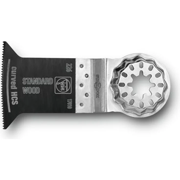 FEIN 63502227210 E-Cut Standard Sägeblatt (Curved, LxB 55 x 35 mm, Aufnahme SL, für SuperCut Construction, MultiMaster, MultiTalent) – Bild 3