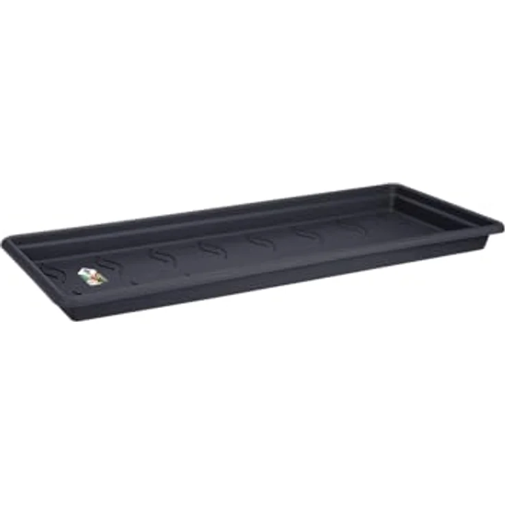 Elho Untersetzer für Green Basics Pflanzkasten [schwarz, 80 cm] – Bild 2