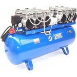 Druckluft Kompressor Silent Leise V12 540/8/150W Ölfrei Flüster Kompressor 6PS