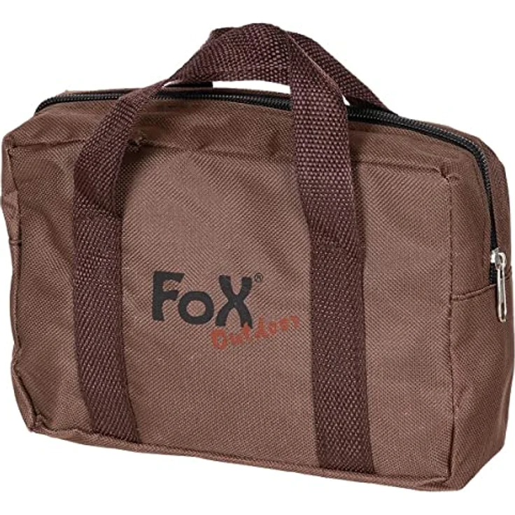 Fox Raketenofen, faltbarer Holzkohlegrill aus Edelstahl mit Grillrost und Transporttasche, mini – Bild 4
