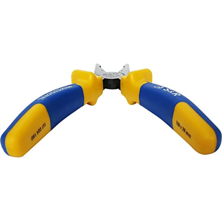 S&R Kombizange 180 mm, Cr-V, induktiv gehärtete Schneidkante, 2-Komponentengriffe, gummiert – Bild 3