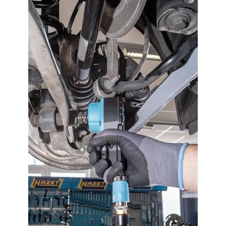 Hazet Faust-Schlagschrauber 9012PTT, Max. Lösemoment 550 Nm, Vierkantantrieb 12,5 mm (1/2 Zoll), Twin-Turbo-Technologie - kompakt und leicht – Bild 5