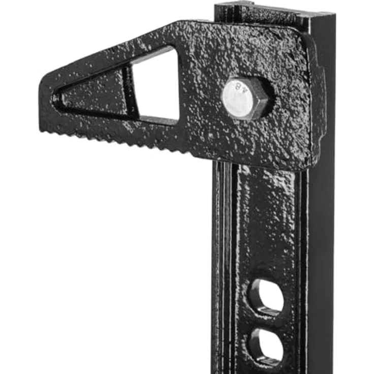STAHLWERK Zahnstangenheber 48" 3t 104 cm Farm Jack Stockwinde Offroad Wagenheber, robust und vielseitig, gummiertem Griff und breitem Standfuß, in Schwarz – Bild 10