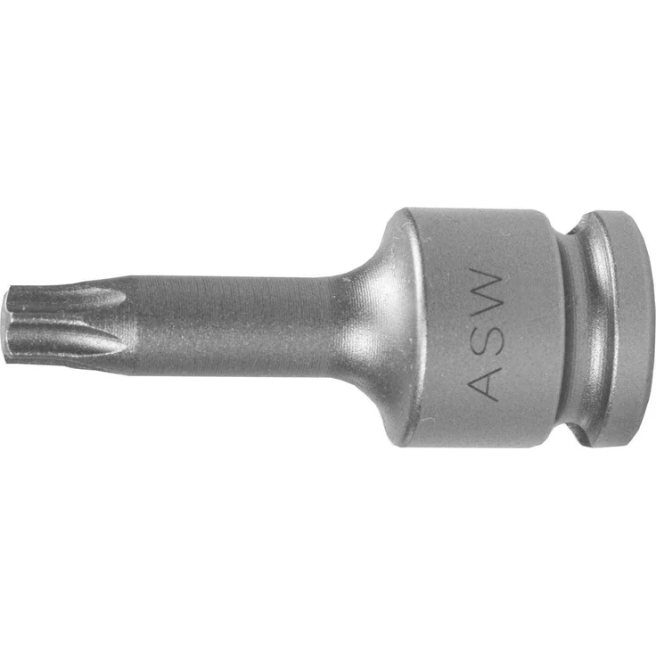 ASW Torx-Bit 1/2" T40, Kraft-Schraubendreher-Einsatz für hochwertige Anwendungen – Bild 1