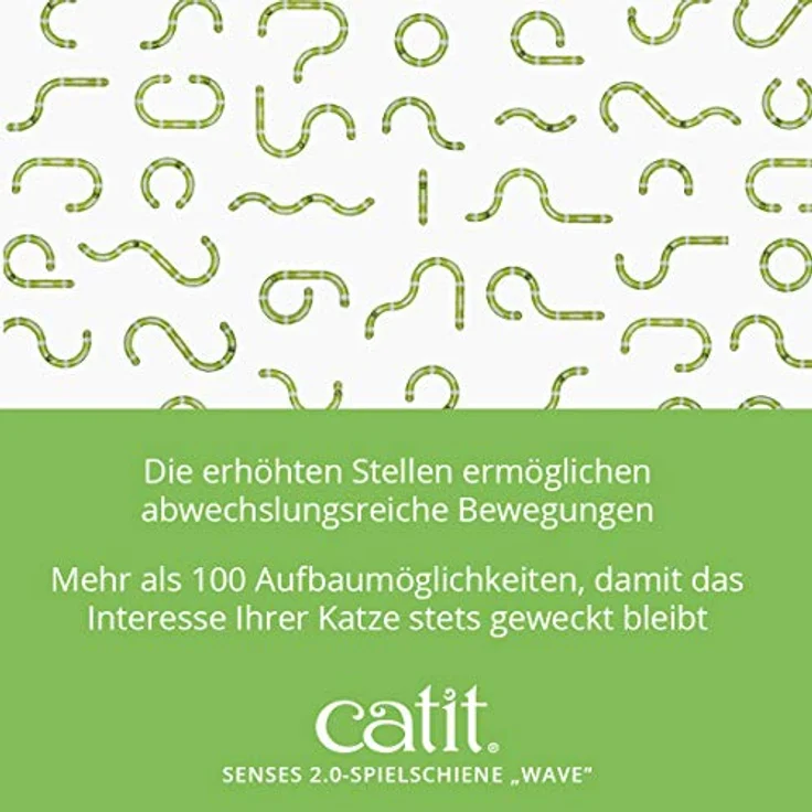 Catit Senses 2.0 Spielschiene Wave – Bild 4