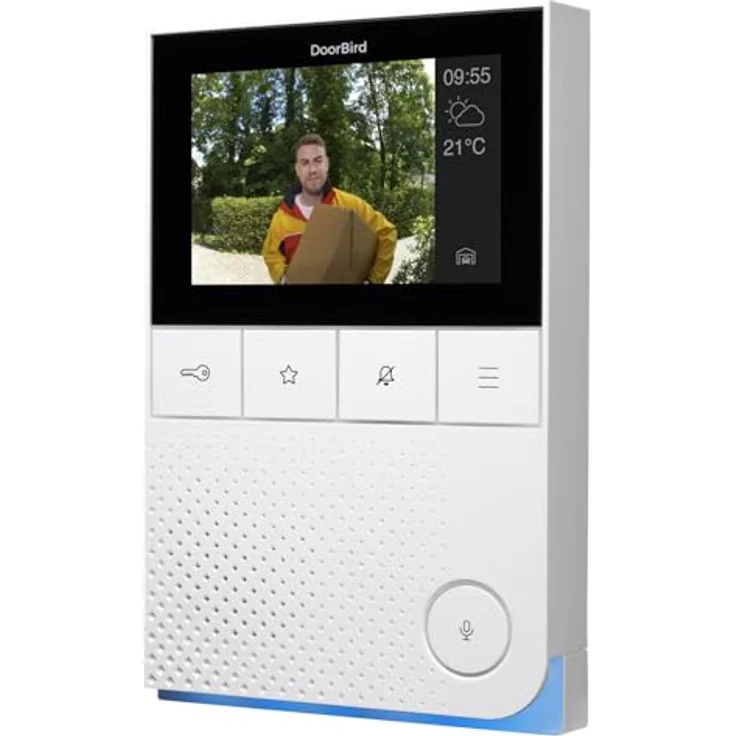 DoorBird D11 Video-Türsprechanlage, LAN/WLAN Komplett-Set aus Edelstahl V2A (gebürstet), HD-Qualität, Smart Home kompatibel – Bild 3