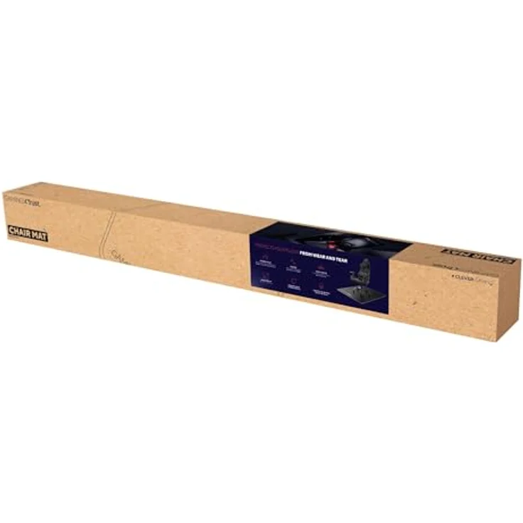 Trust GXT 715 Bodenschutzmatte, Arbeitsplatzmatte (120 x 99 cm) für harte und niedrigflorige Teppichböden, langlebig und verschleißfest – Bild 8