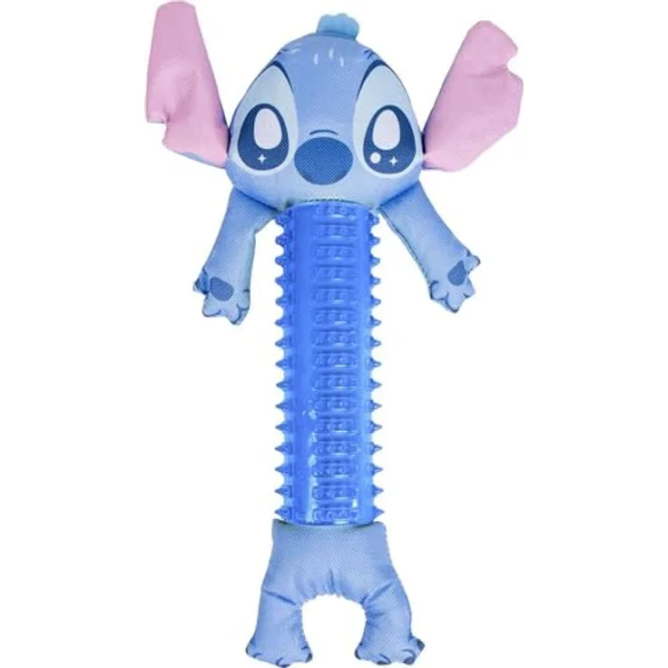Cerda Outdoor-Spielzeug Stitch Hundespielzeug TPR, Beißring für gesunde Zähne und Zahnfleisch aus Polyester/Gummi, robust und langlebig