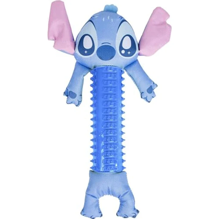 Cerda Outdoor-Spielzeug Stitch Hundespielzeug TPR, Beißring für gesunde Zähne und Zahnfleisch aus Polyester/Gummi, robust und langlebig – Bild 1