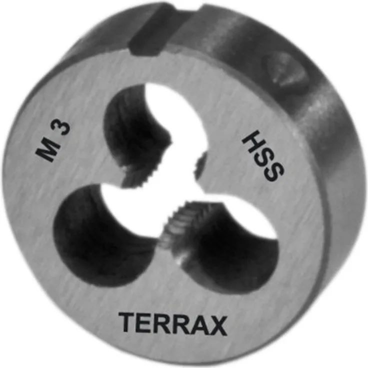 TERRAX by RUKO Schneideisen DIN 22568 Geschliffen M3