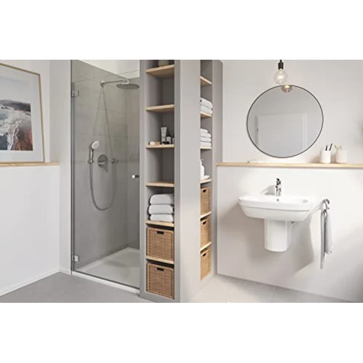 Grohe Euro Keramik Waschtisch, Alpinweiß, 1 cm cm – Bild 4