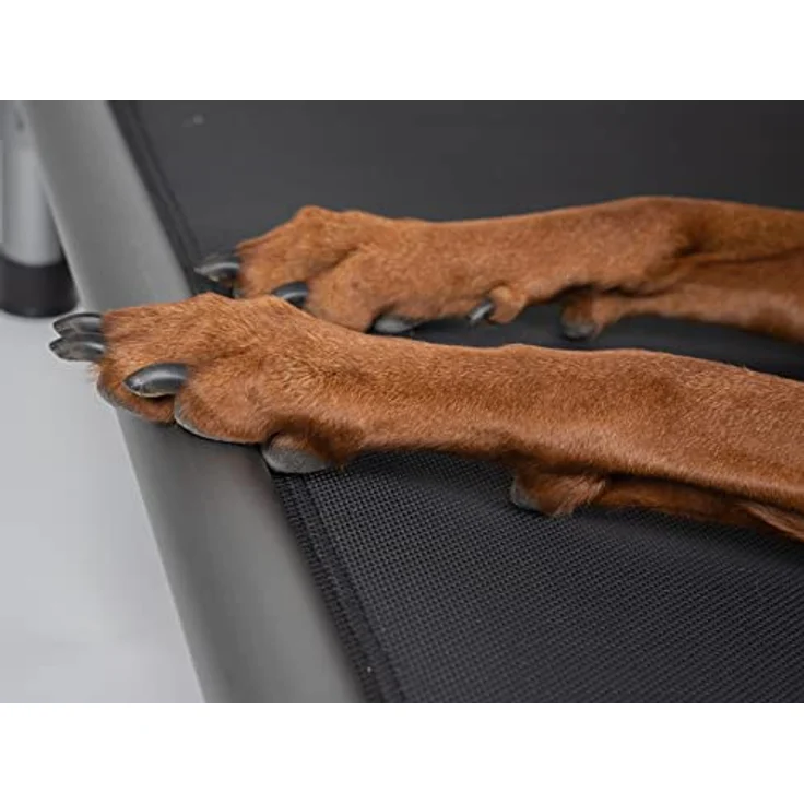 TrendPet HighBed hochwertiges erhöhtes Hundebett, Premium Hochbett, Hundeliege aus eloxiertem Aluminium (75x55cm) – Bild 2