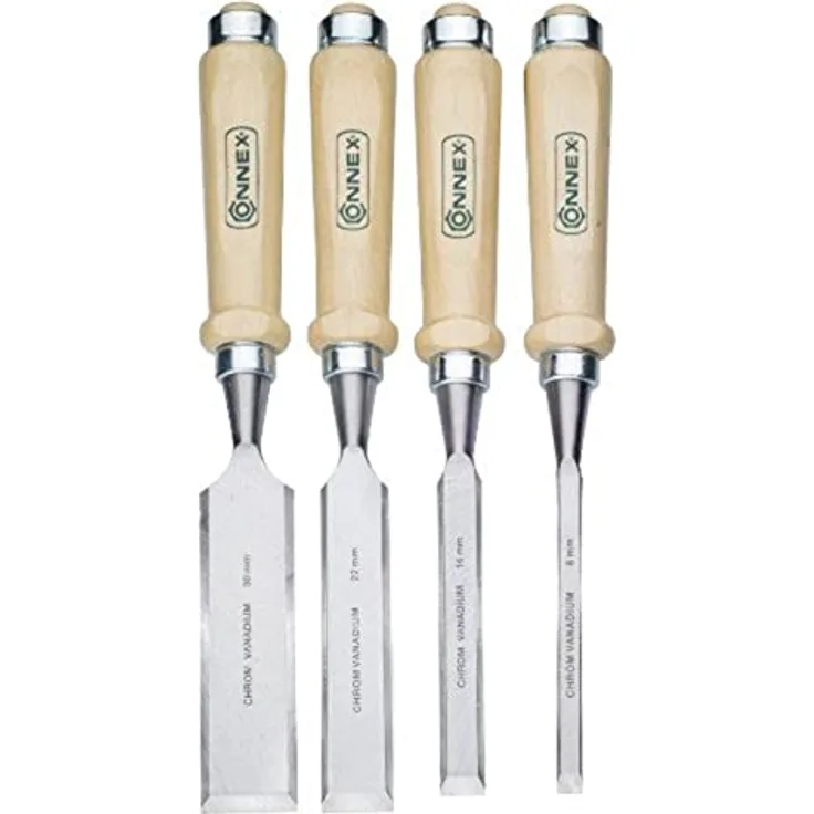 Connex COX861000 Stechbeitelsatz 4-teilig