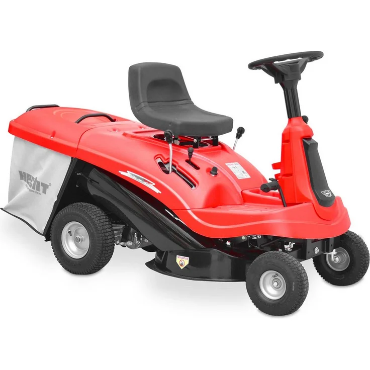 Hecht Rasentraktor 5161 mit EasyClean System, 61 cm Schnittbreite, 5,2 kW / 7 PS, 150L Fangkorb, 35-75 mm, grün
