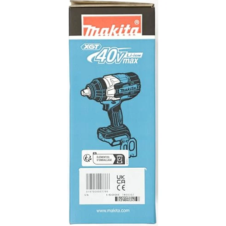 Makita TW002GZ, 40V Akku-Schlagschrauber mit 1700 Nm Drehmoment, 1/2 Zoll Antrieb und 1800 U/min – Bild 18
