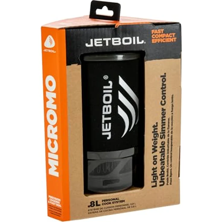 Jetboil MicroMo, Gaskocher mit 0,8 L FluxRing-Topf, stufenloser Regler und Piezozündung, leicht und kompakt – Bild 8