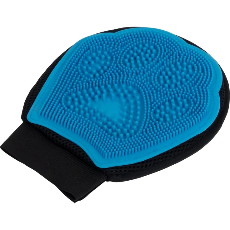 Genius Ideas Deluxe Fellpflegehandschuh Hunde Katzen Tierhaar Bürste